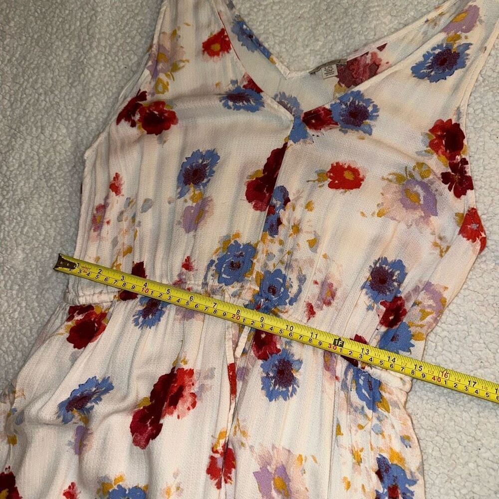 Lucky Brand Women’s Floral Tank Top Maxi Dress Size Large EUC - Picture 9 of 12